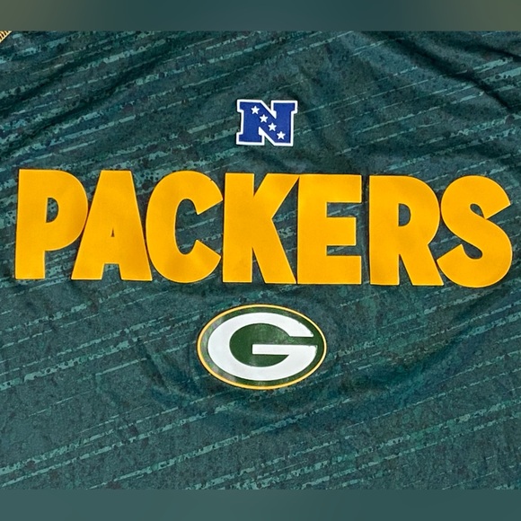 NFL Team Apparel TX3 Cool Green Bay Packers Short Sleeve T-Shirt Size Medium - Picture 5 of 7